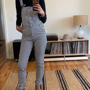 NWT Afends striped overalls